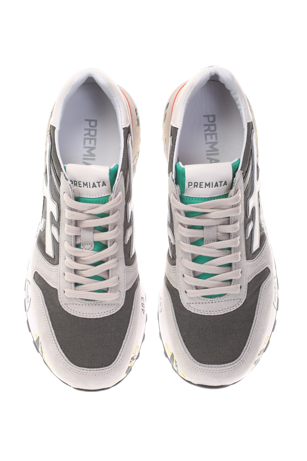 shop PREMIATA Saldi Scarpe: Premiata sneakers "Mick 6166".
Realizzata nella tonalità del grigio scuro e dettaglio coloratato
sulla linguetta per uno stile casual.
Logo Premiata e dallo spoiler colorato sulla suola.
Altezza Suola 4,2 cm.
Fusbet interno 28,5 cm.
Composizione Suola: 65% EVA 5% TPU 30% Gomma
Composizione Tomaia: 45% Pelle di vitello 20% PA 20% CO 15% NY
Composizione Fodera: 100% Pelle di capra
Fabbricato in Vietnam.. MICK-6166 number 8539638